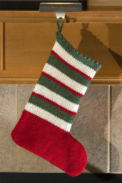 Christmas Sock for Beginners (Free)